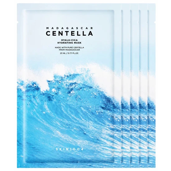 Skin1004 Madagascar Centella Hyalu-Cica Hydrating Mask 5 x 25ml