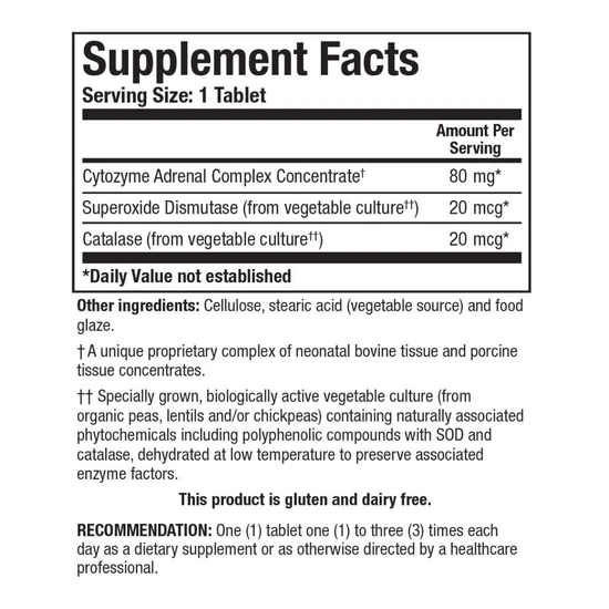 Biotics Research Cytozyme-AD Tablets 180 Tablets