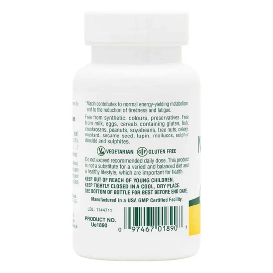 Nature's Plus Natures Plus Niacinamide 500mg Tablets 90 Tablets