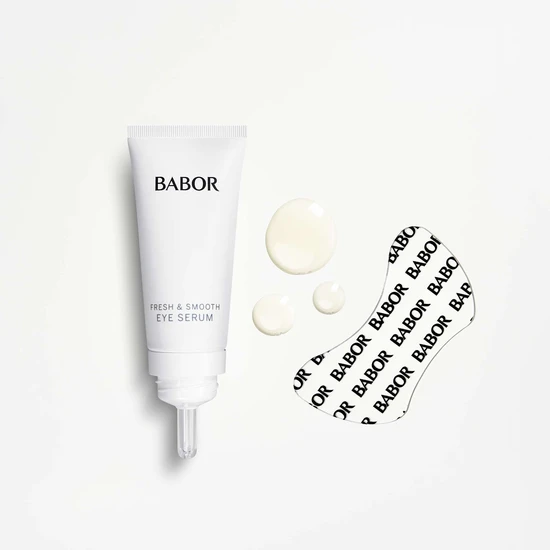 BABOR Skinovage Instant Fresh & Smooth Eye Serum + Patches