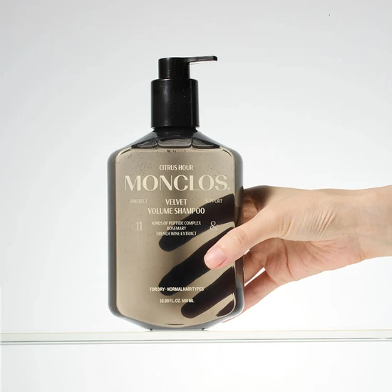 MONCLOS Velvet Volume Shampoo 500ml