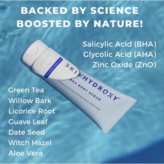 Skin Hydroxy BHA Body Scrub