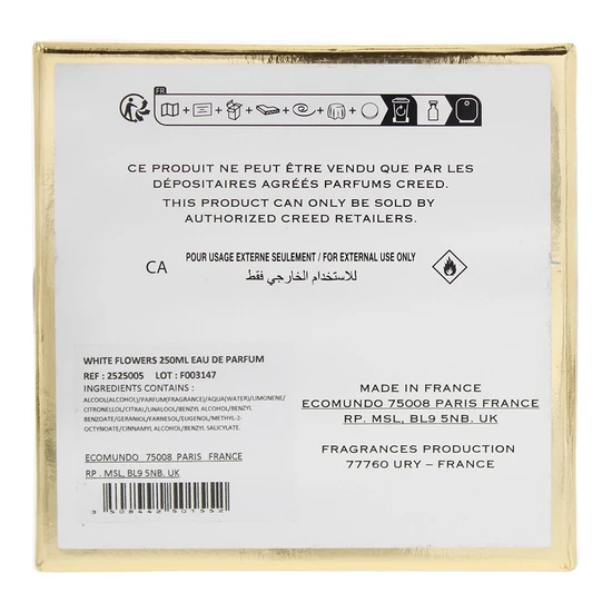 Creed Royal Exclusive White Flower Eau De Parfum 250ml