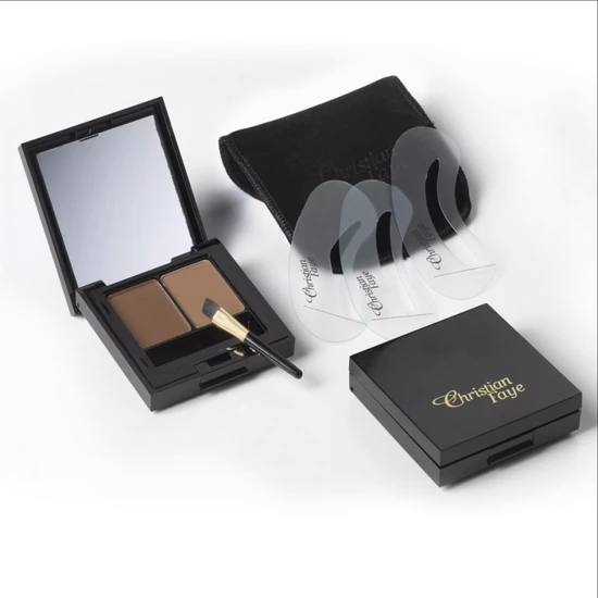 Christian Faye Eyebrow Duo Kit Deep Blonde