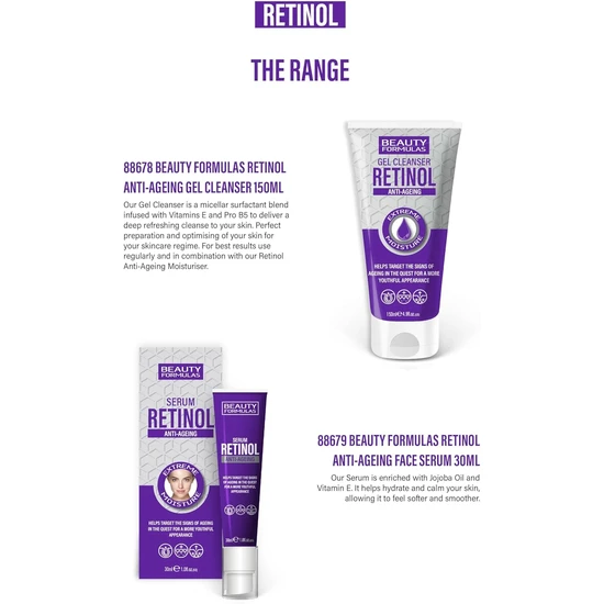 Beauty Formulas Retinol Anti Ageing Gel Cleanser 150ml