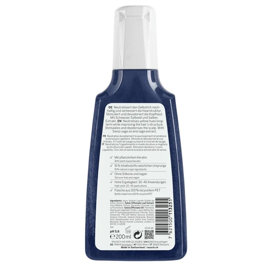 Rausch Sage Silver-Shine Rinse Shampoo 200ml