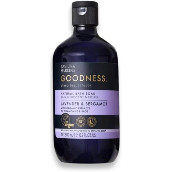 Baylis & Harding Goodness Sleep Lavender & Bergamot Bath Soak 500ml