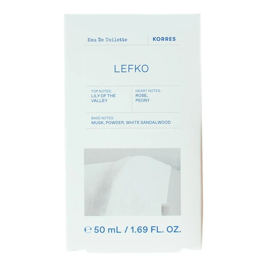 Korres Lefko Eau De Toilette 50ml