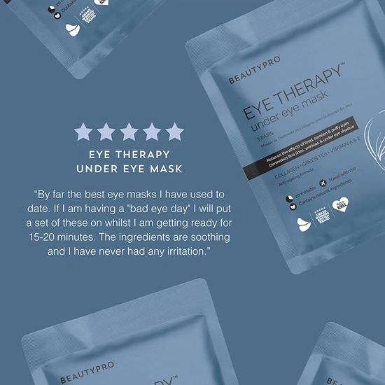 BeautyPro Eye Therapy Under Eye Mask 3 x 3.5g