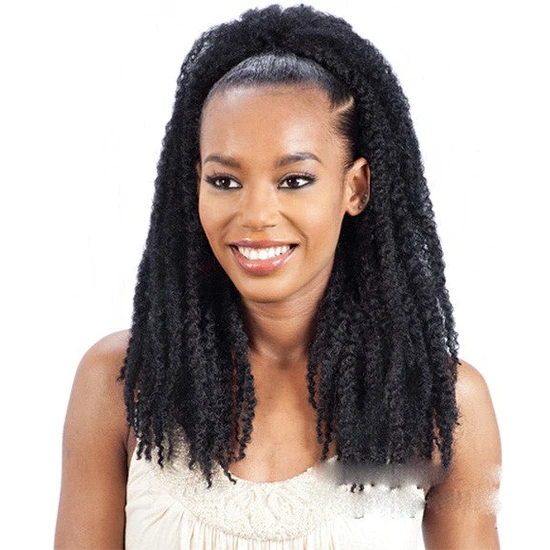 Model Model Equal Drawstring Ponytail Synthetic Twist Girl 30