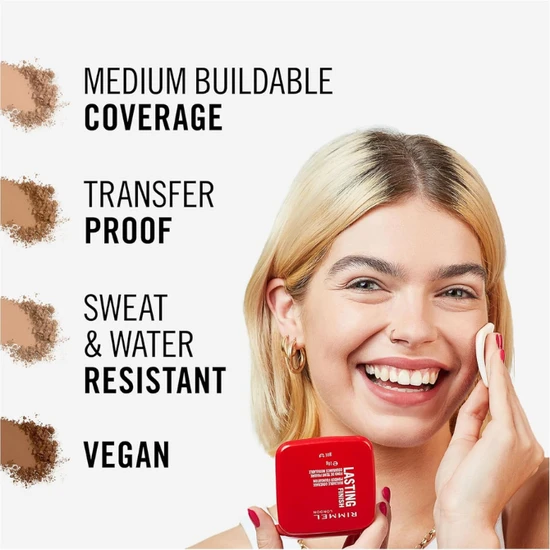 Rimmel Lasting Finish Foundation Powder 001 Fair Porcelain