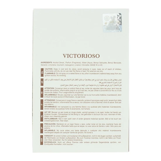 Maison Alhambra Victorioso Heroic Eau De Parfum 100ml