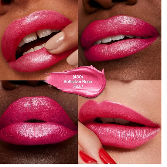 Revlon Super Lustrous Pearl Lipstick 430 Softsilver Rose