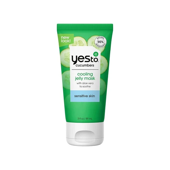 Yes To Cucumbers Cooling Jelly Face Mask For Sensitive SKin 89ml