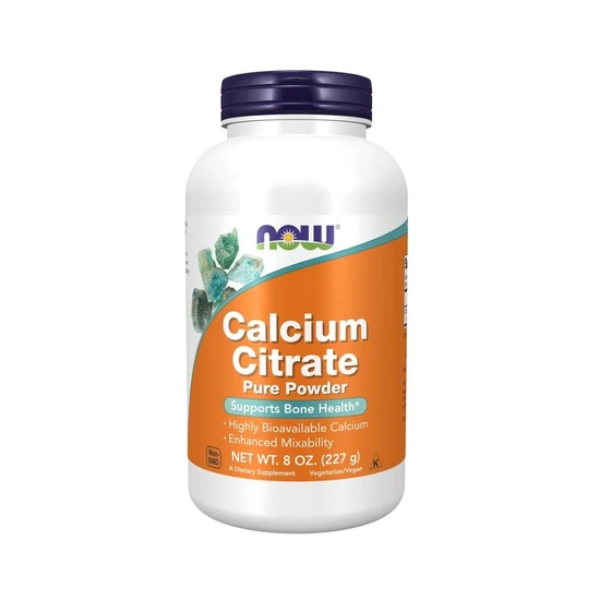 NOW Foods Calcium Citrate Pure Powder 227g
