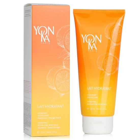 Yonka Lait Hydratant Hydrating, Revitalising Body Milk Mandarin 200ml