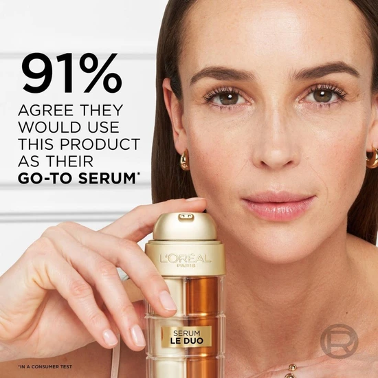 L'Oreal Paris Age Perfect Rejuvenating Serum Le Duo Anti-Ageing 15ml