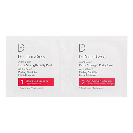 Dr Dennis Gross Skincare Alpha Beta Extra Strength 2 Step Daily Peel 30 Treatments