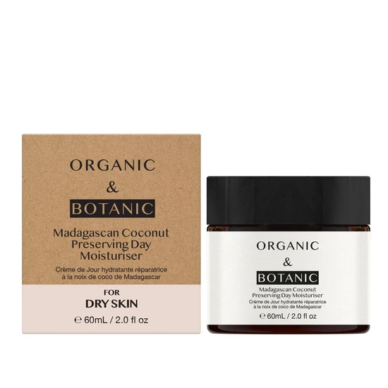 Organic & Botanic Madagascan Coconut Day Moisturiser 60ml