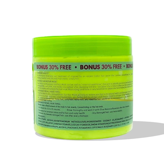 Olive Moisture Professional Rosemary & Mint Nourishing Hair Mask 454ml