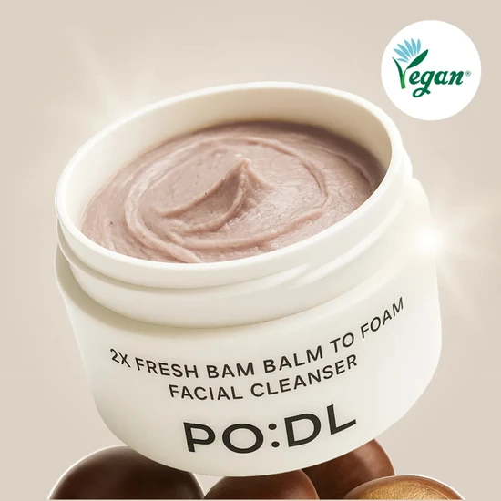 PO:DL PODL 2x Fresh Bam Balm To Foam Facial Cleanser 130ml