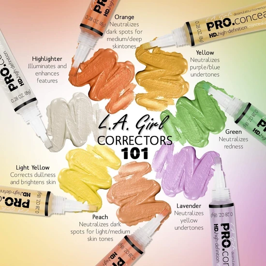 L.A. Girl Pro.Conceal HD Concealer Flat White Corrector