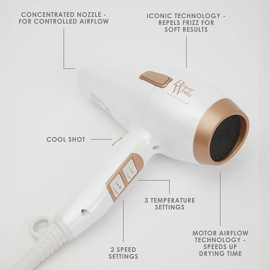 Beauty Works Hair Dryer Kit