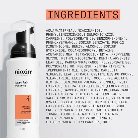 Nioxin System 4 Leave-In Scalp & Hair Treatment 100ml