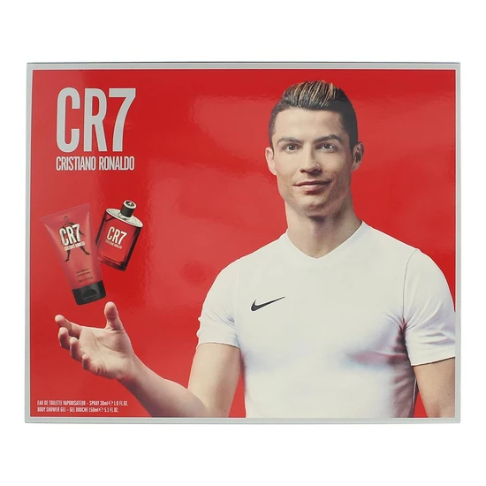 Cristiano Ronaldo CR7 Gift Set 30ml Eau De Toilette + 150ml Shower Gel