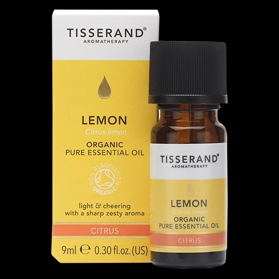 Tisserand Aromatherapy Pure Essential Oils Lemon Organic Essential Oil 9ml
