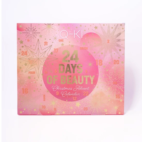 Q-KI 24 Days Of Beauty Advent Calendar 2025 24 Pieces