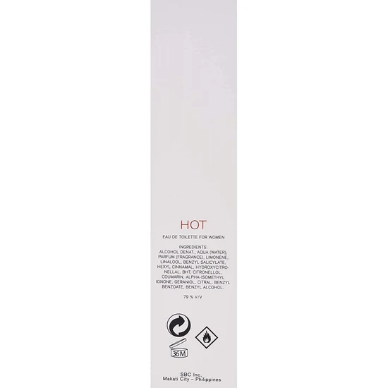 United Colors Of Benetton Hot Eau De Toilette 100ml