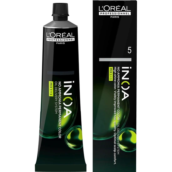 L'Oreal Paris INOA Fundamental Ammonia Free Hair Colour Dye 60g / 6, 3 Dark Golden Blonde