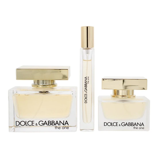 Dolce & Gabbana The One Eau De Parfum 75ml Gift Set 75ml & 10ml Eau De Parfum & 30ml Hair Mist