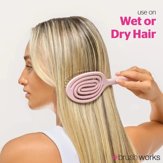Brushworks Flexi Oval Detangling Brush