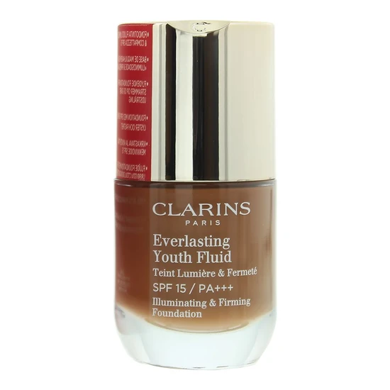 Clarins Everlasting Youth Fluid Foundation SPF 15 118.5-Chocolate