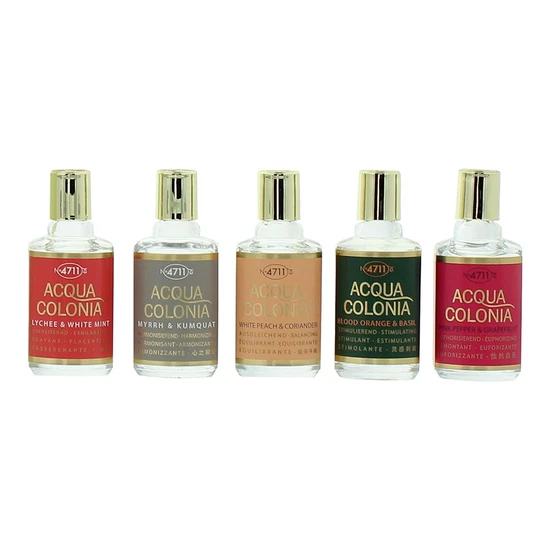 4711 Acqua Colonia Eau De Cologne Mini Gift Set 5 Piece 8ml