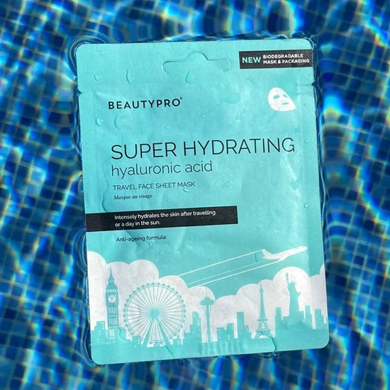 BeautyPro Super Hydrating Travel Face Sheet Mask x1