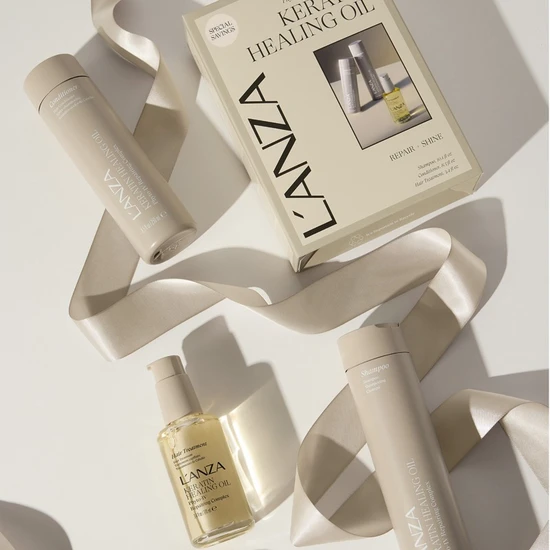 L'Anza Keratin Healing Oil Gift Set