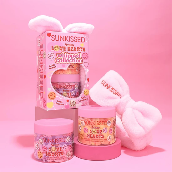 Sunkissed Love Hearts Whipped Collection Gift Set