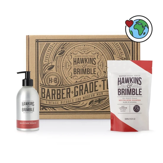 Hawkins & Brimble Revitalising Shampoo Duo