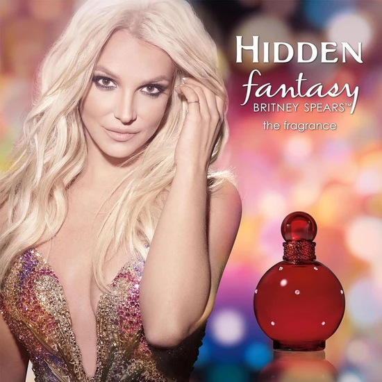 Britney Spears Hidden Fantasy Eau De Parfum 100ml