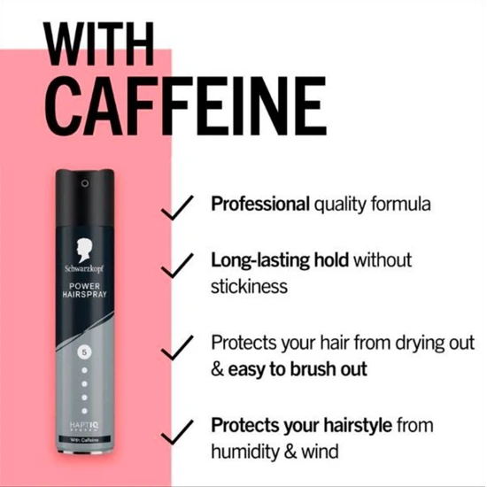 Schwarzkopf Haptiq System Power Hairspray 5 250ml