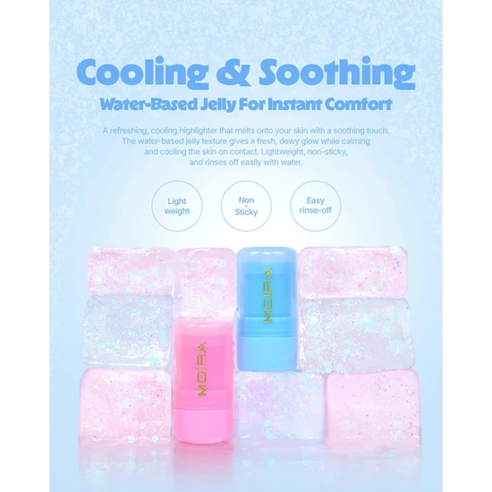 Moira Beauty Icy Glow Jelly Stick 004 Suny Drip
