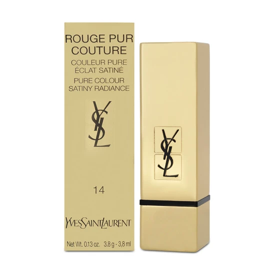 Yves Saint Laurent Rouge Pur Couture Lipstick 14 Rouge Feu Red