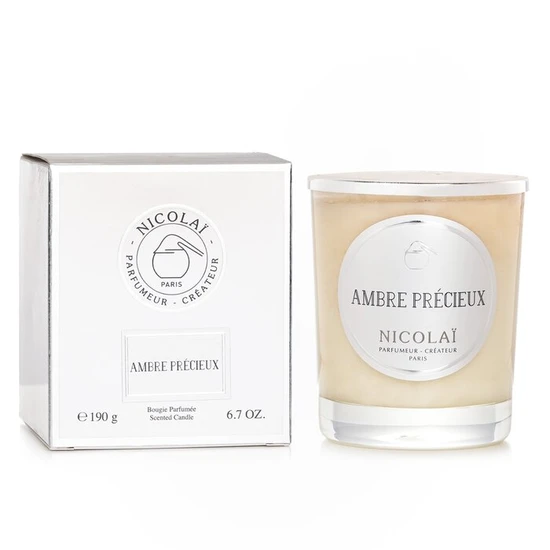 Nicolai Scented Candle Ambre Precieux 190g