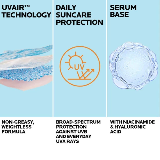 La Roche-Posay Anthelios UVAir Daily Invisible Fluid SPF 50+ 40ml