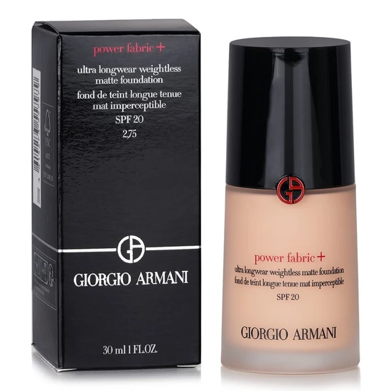 Giorgio Armani Power Fabric+ Ultra Longwear Weightless Matte Foundation SPF 20 2.75