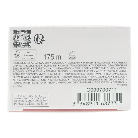 DIOR Miss Dior Conforting Body Milk 175ml