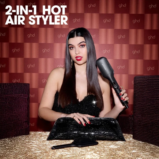 ghd Duet Style Festive Gift Set 2-in-1 Hot Air Styler with Paddle Brush